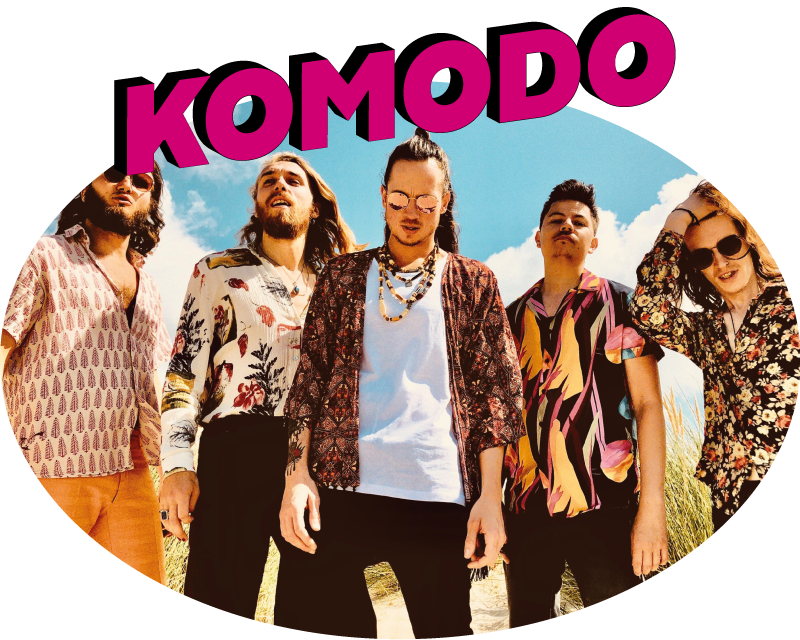 Dijkpop Festival, Andijk, Rheino's, Komodo