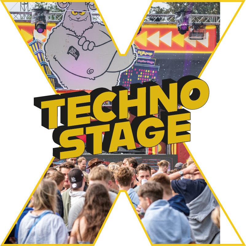 Techno Stage, Dijkpop Festival, Andijk